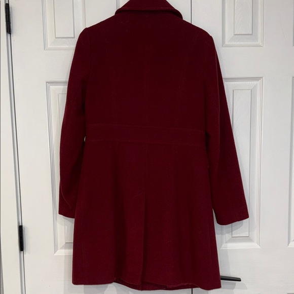 Lady day coat with jeweled buttons Wool Blend Coat size S - Picture 7 of 10